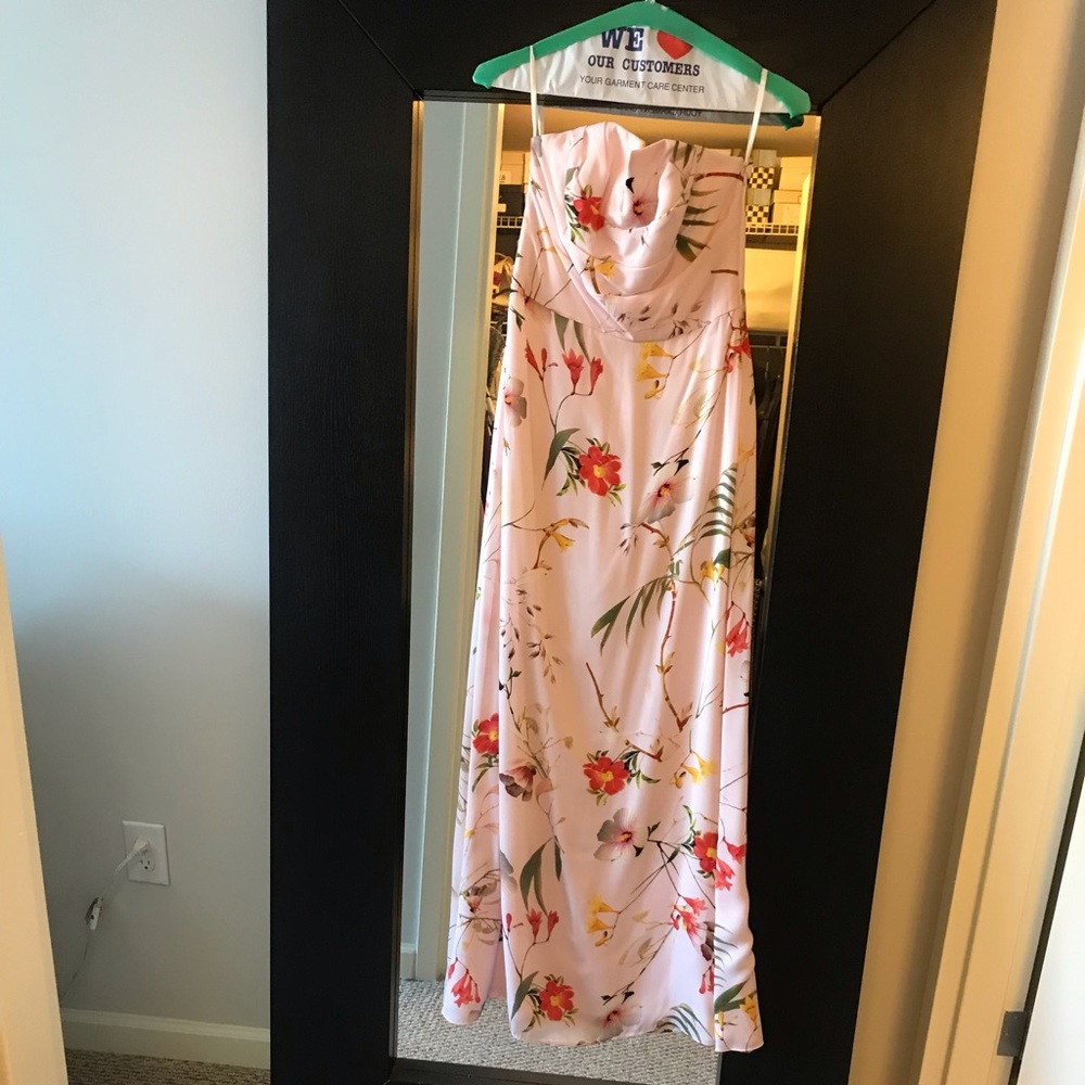 Ted baker floral gown